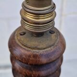 Wooden floor lamp
