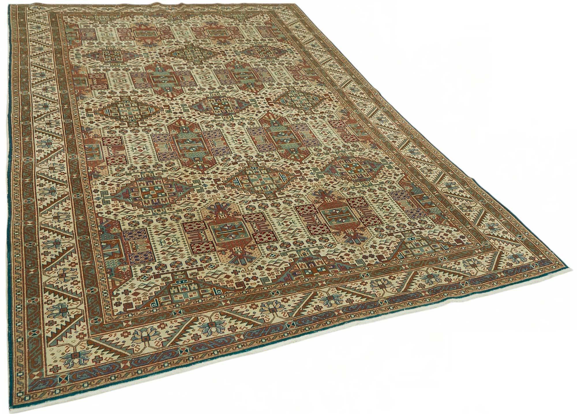 Turkish Wool Vintage Kayseri Rug 195 cm x 290 cm