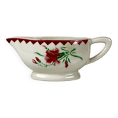 Saucière "Oeillet" Sarreguemines, 1920-50