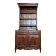 Vaisselier style louis xv en bois massif vers 1950