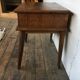 Bedside bedside bedside end of vintage sofa old 1950 - oak - retro bedside