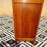 Art Deco sideboard, light oak and black