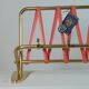 Vintage mid century wall mount brass wardrobe coat rack