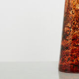 Glass vase of murano around 1970