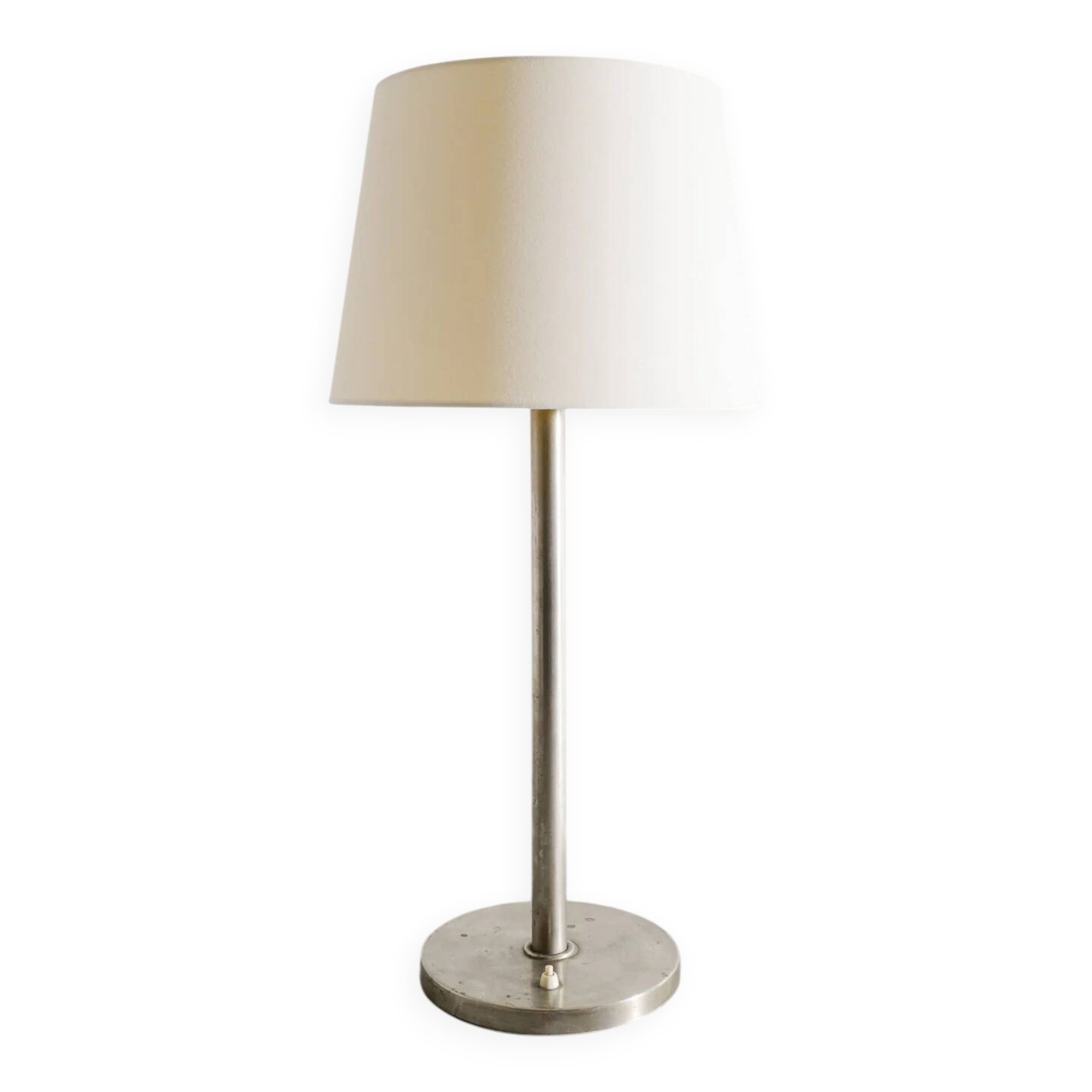 Vintage Swedish Mid Century Chromed Table Desk Lamp by Böhlmarks, 1960s