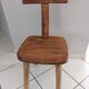 Suite of 4 rustic chairs from the 70/80's