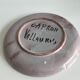 Roger Capron's empty ceramic pocket plate located in Vallauris