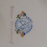 Soupière / légumier, porcelaine de Saint-Amand - Vieux Strasbourg