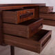 Rosewood desk by J. Svenstrup for A.P Mobler, 1960s