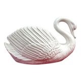 Cache pot cygne blanc