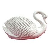 Cache pot cygne blanc