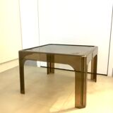 1970 Prisunic vintage plexi coffee table
