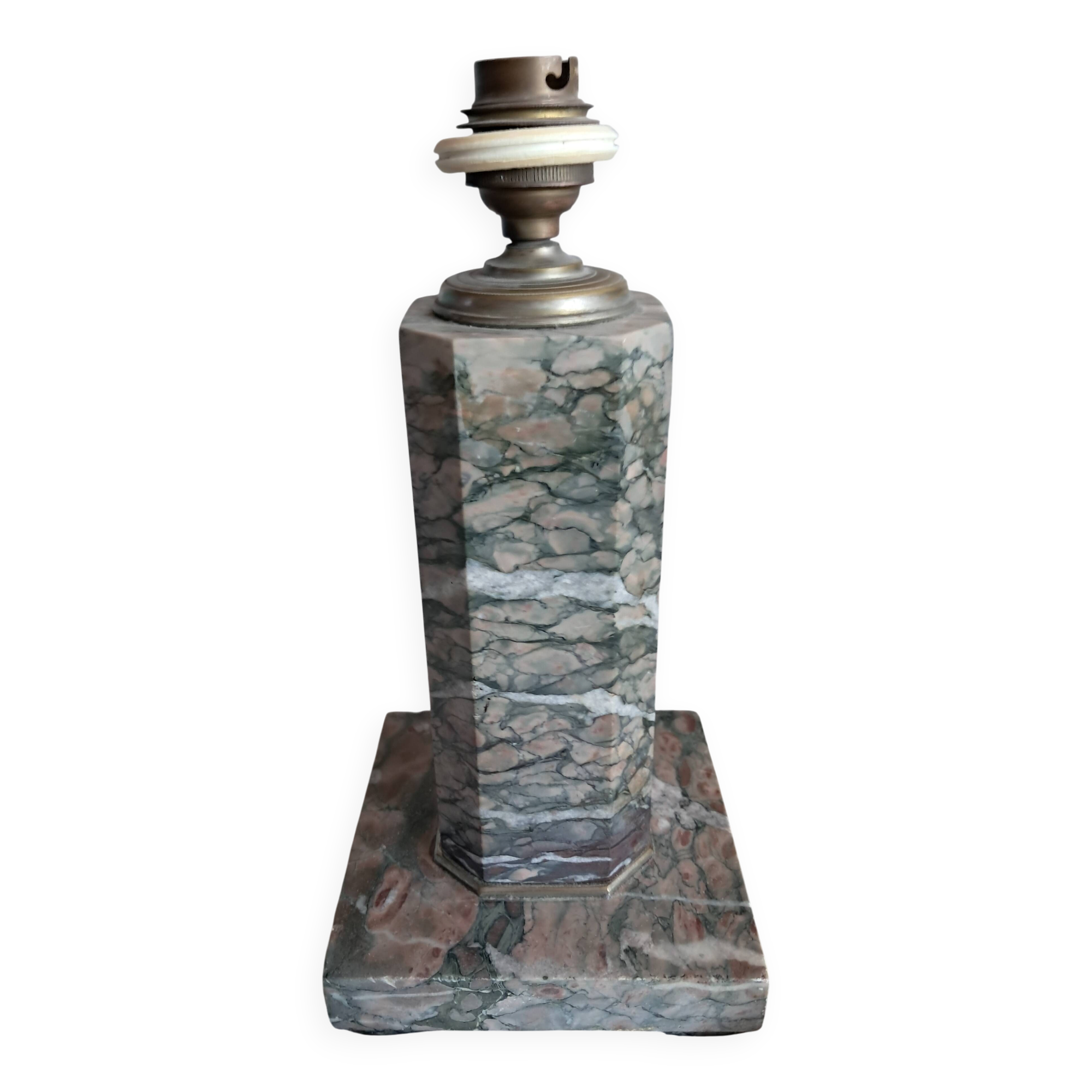Vintage marble lamp