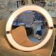 Vintage bathroom mirror allibert a41 backlit space age 1970