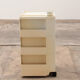 Space Age white Joe Colombo 'Boby' storage trolley, 1970s