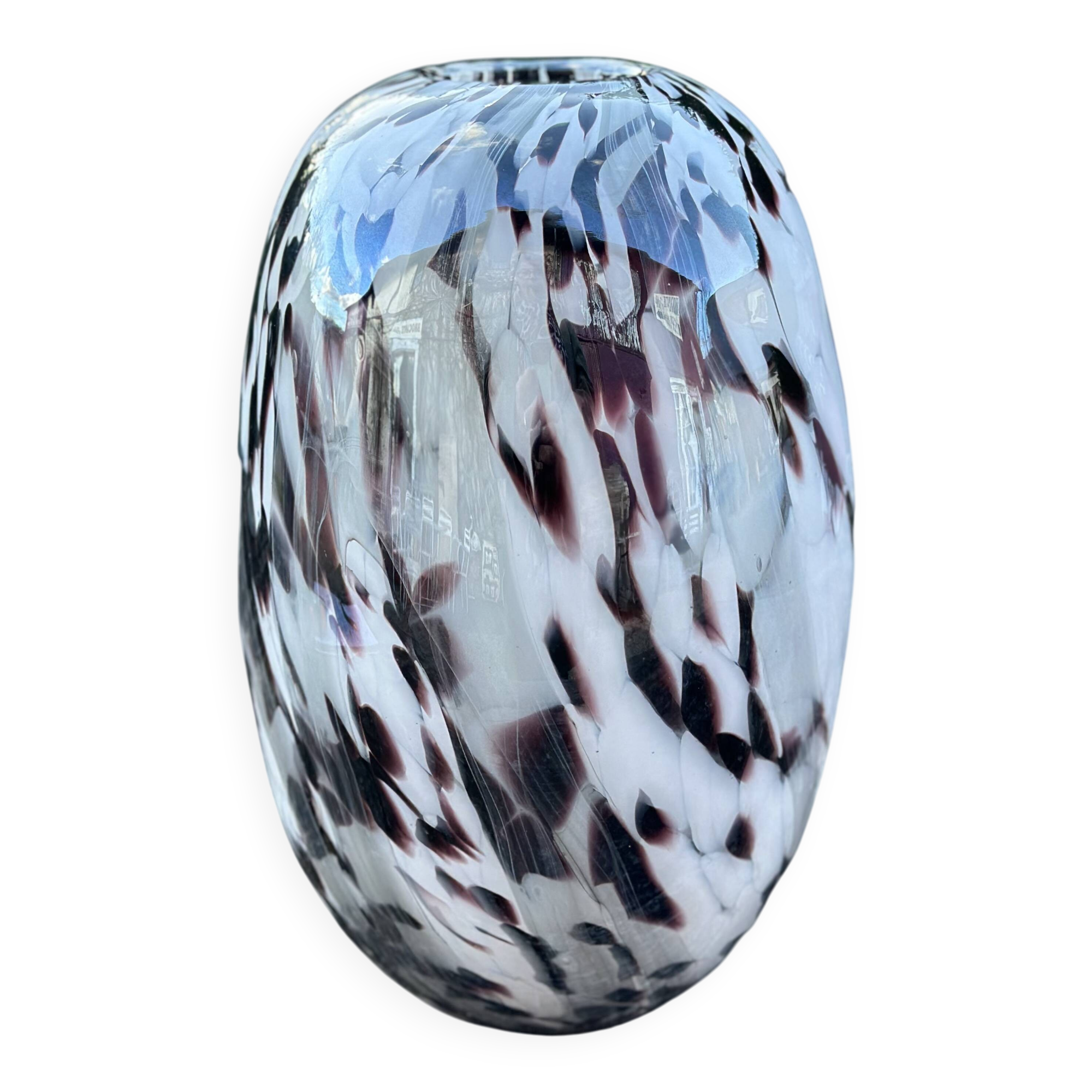 Murano glass vase Height 28 cm