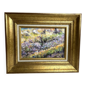 Desnos, huile sur toile