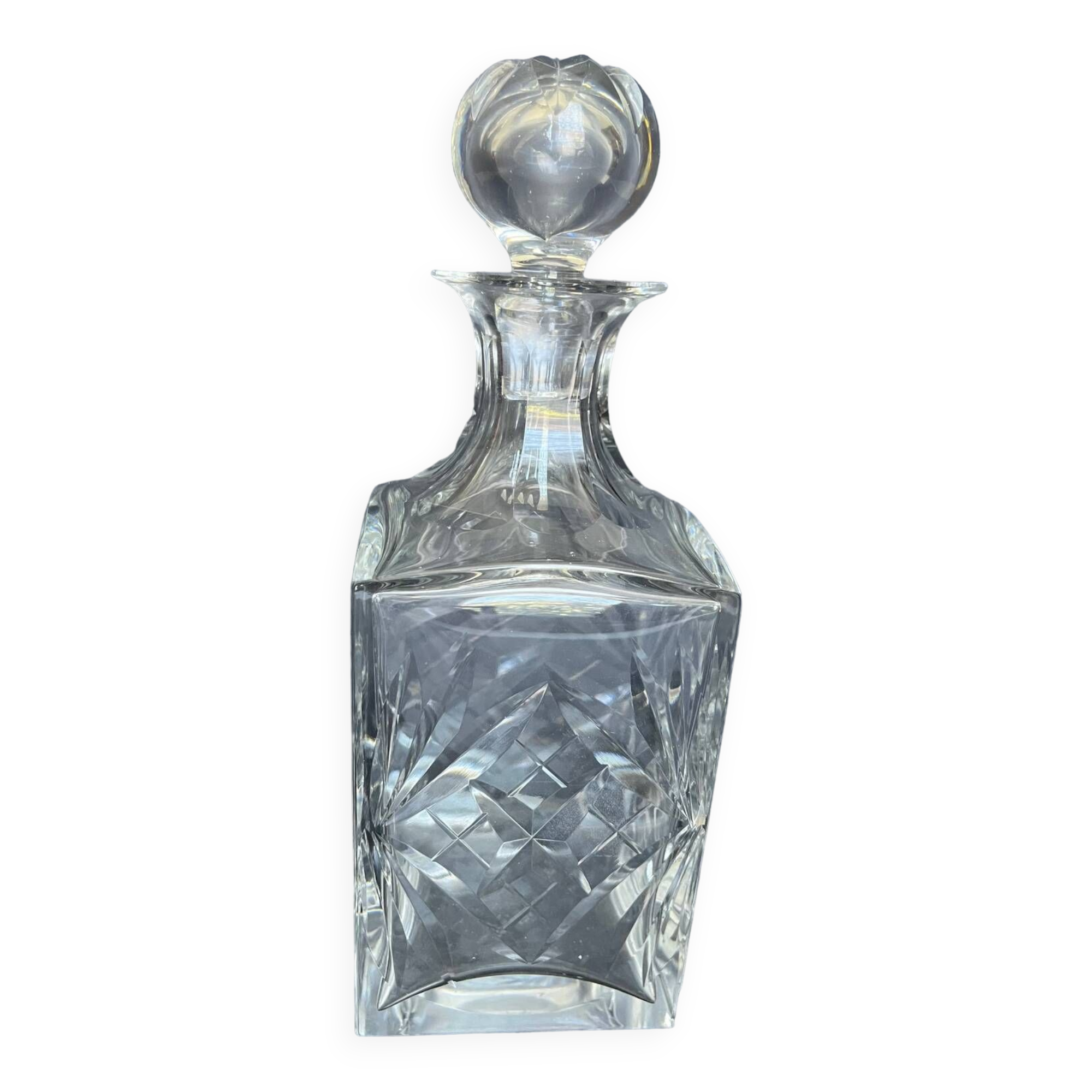Saint Louis crystal whiskey decanter