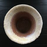 Cache pot bleached terracotta