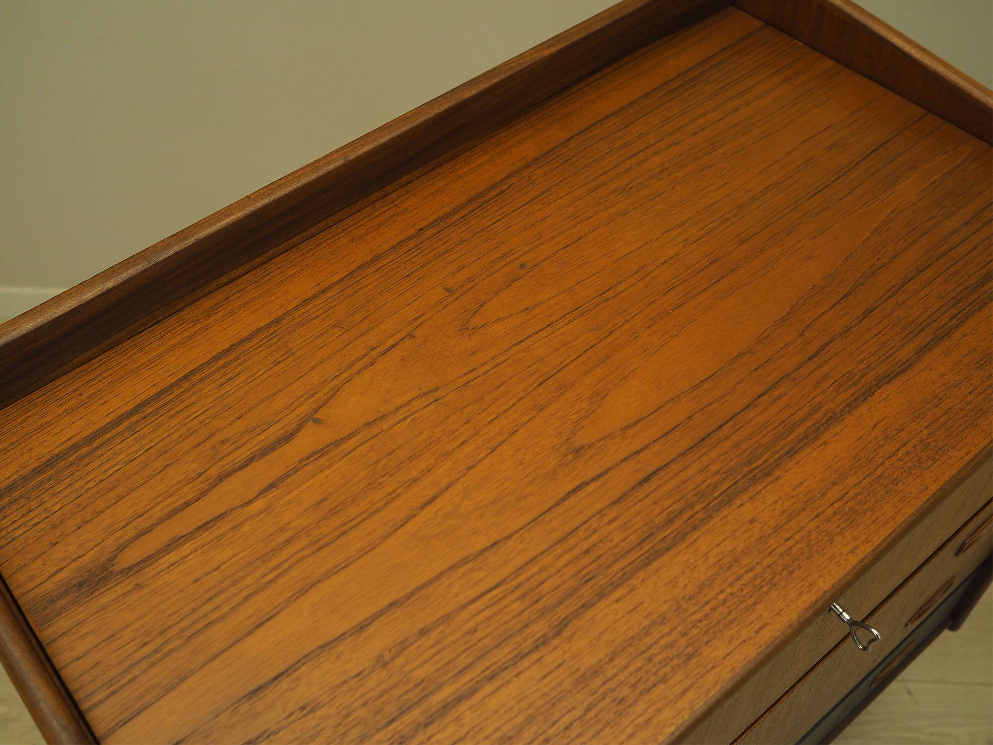 Teak dressing table, Danish design, 1970s, manufactured in Denmark