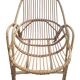 2 rattan armchairs