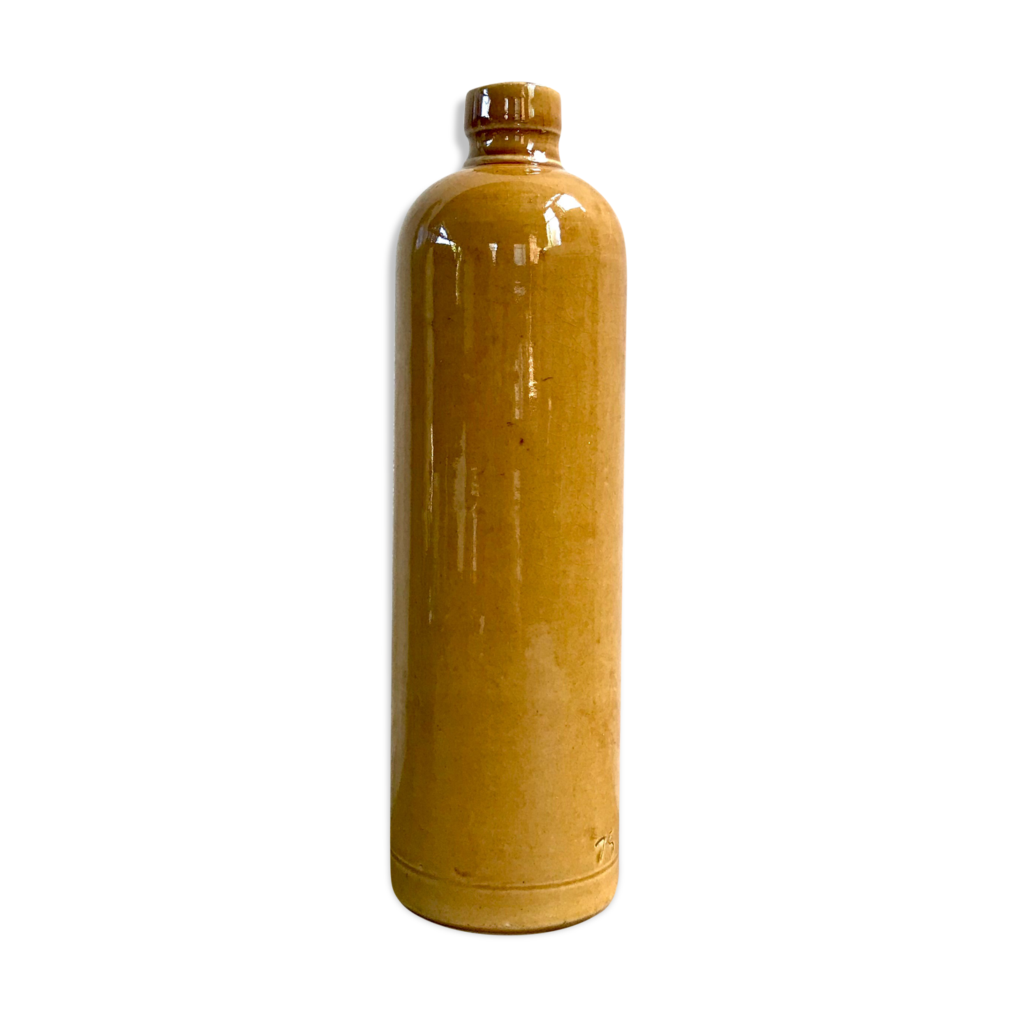 Glazed sandstone bottle