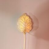 Glass wall lamp by Raf Sweden, 1970s