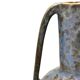 Art ceramic vase by Jean de Veyle, France, circa 1900, iridescent glazed, 16 cm.