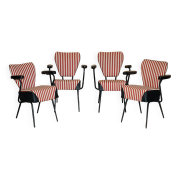 Chaises salon américain années 1950