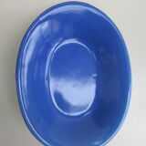 Six Blue Ceramic Cups