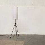 Mid-century minimalist tripod floor lamp, 1960s.
