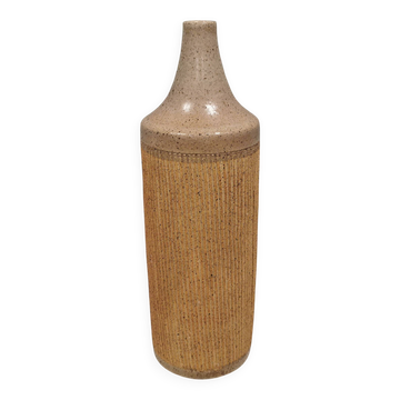 A beautiful turned vase with “grooves,” Danish, from the 1980s.