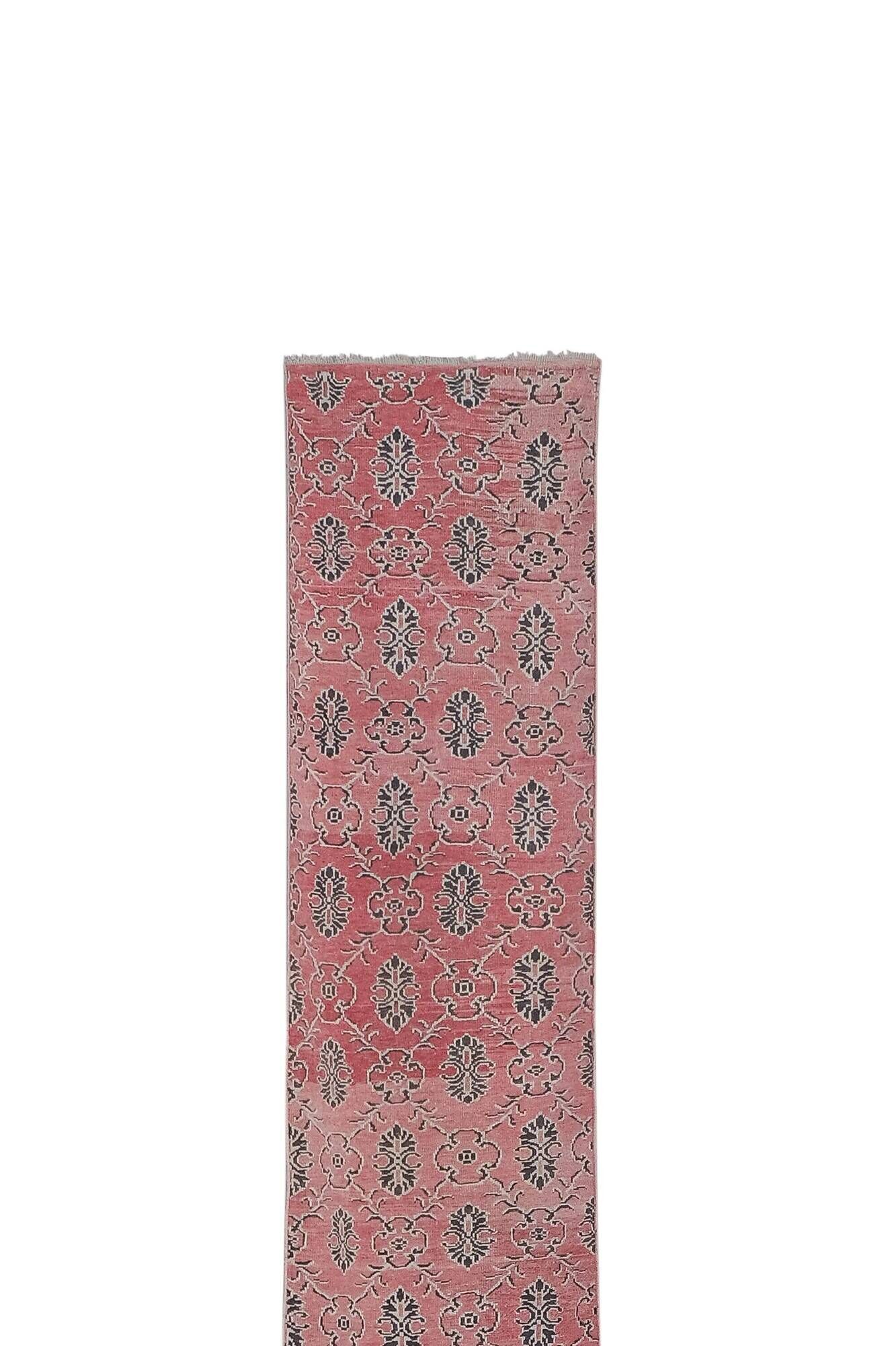 Vintage Turkish hallway rug 70x579 cm