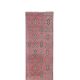 Vintage Turkish hallway rug 70x579 cm