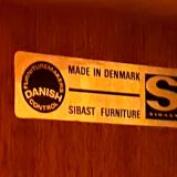 Arne Vodder rosewood furniture from Sibast Denmark
