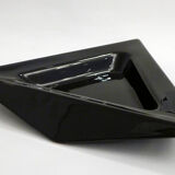 Black triangular trinket bowl