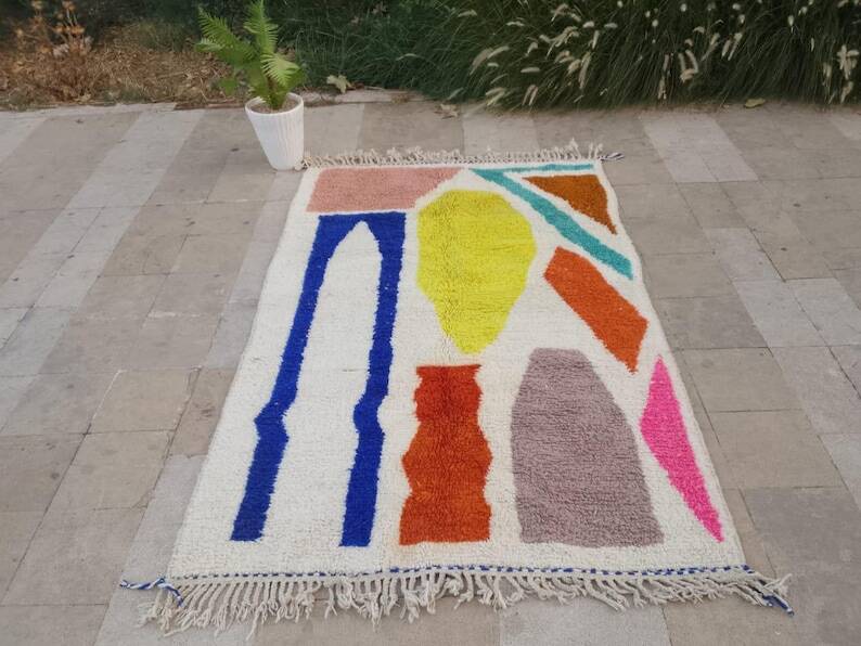 Tapis en laine marocain 250cmx150cm