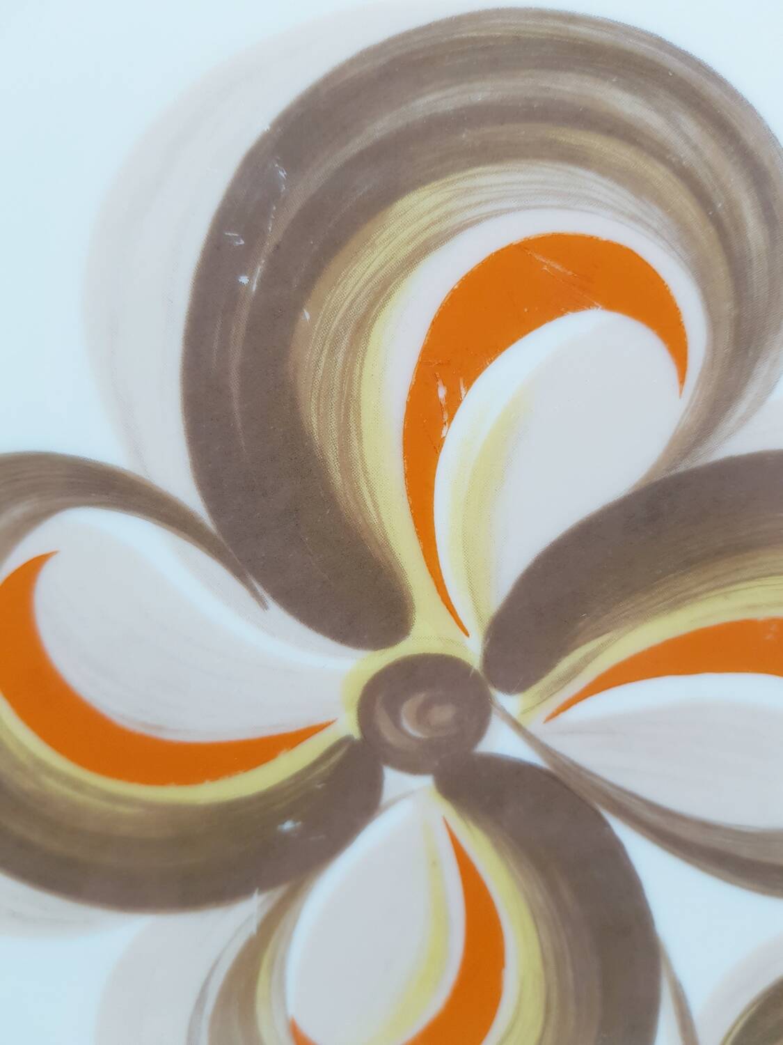 Service de table grande fleur