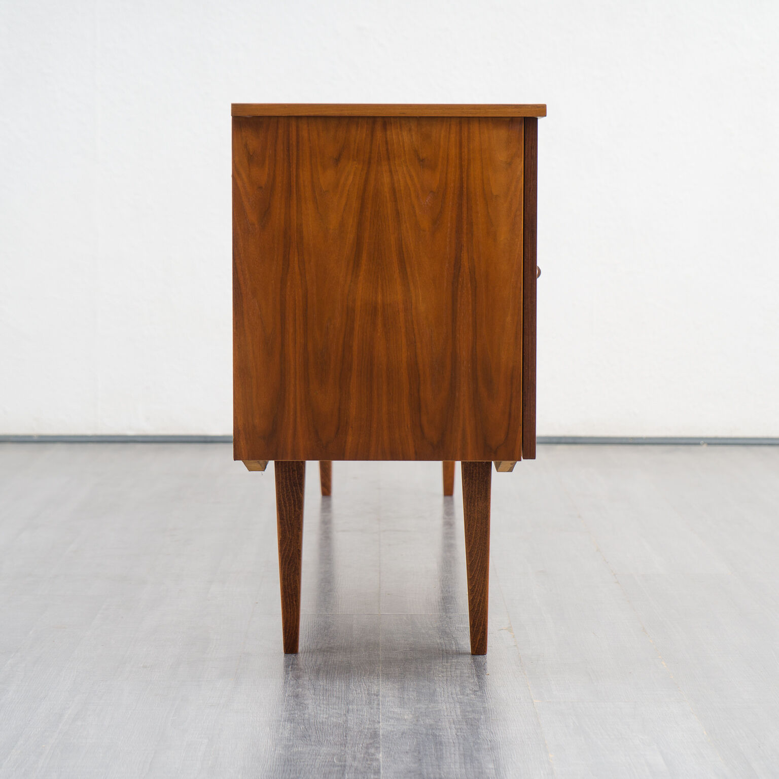 60s walnut sideboard, restored, 200cm
