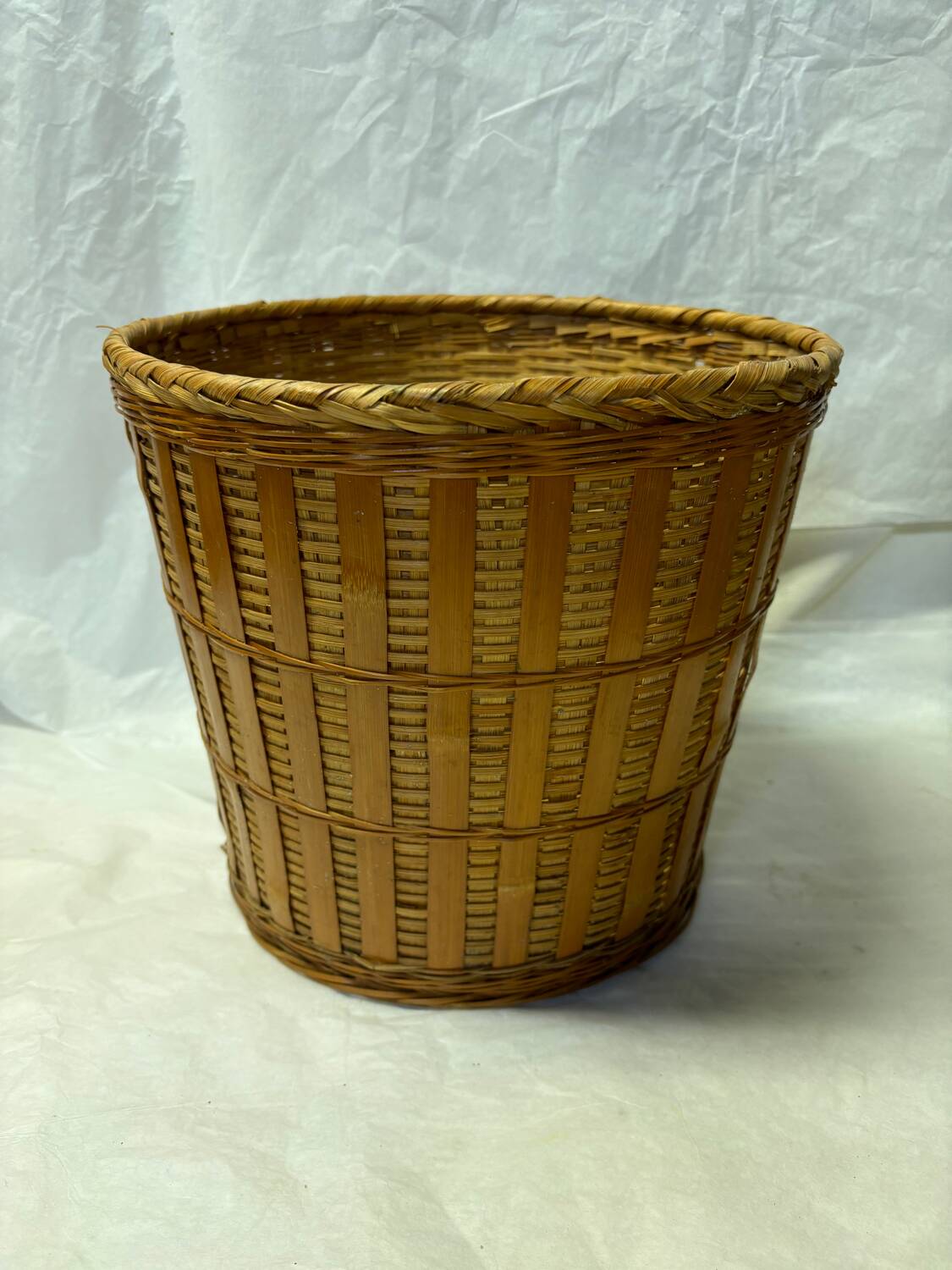 Vintage wicker basket