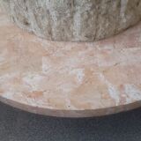 Table basse ronde en pierre Macton par Magnussen Ponte