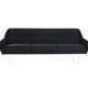 Black Skagen sofa, Scandinavian design