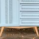 Wardrobe chest of drawers vintage compass feet 1950