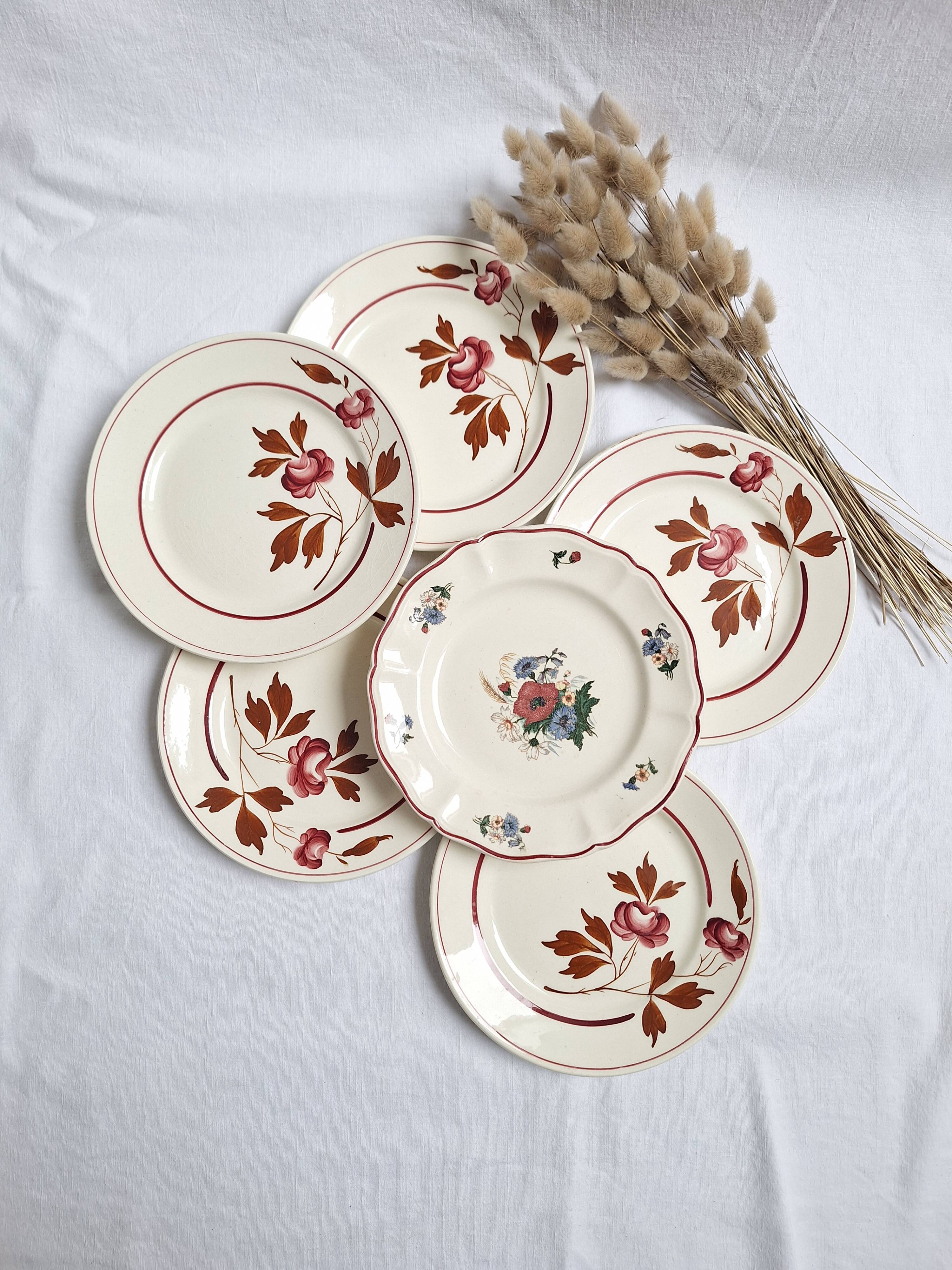 Luneville dessert plates