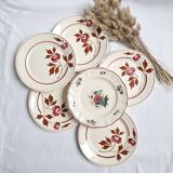 Assiettes à dessert Luneville