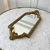 Mirror in gilded wood 40s-50s