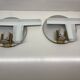 Pair of oti wall lights flos — afra & tobia scarpa — italian design 1970s