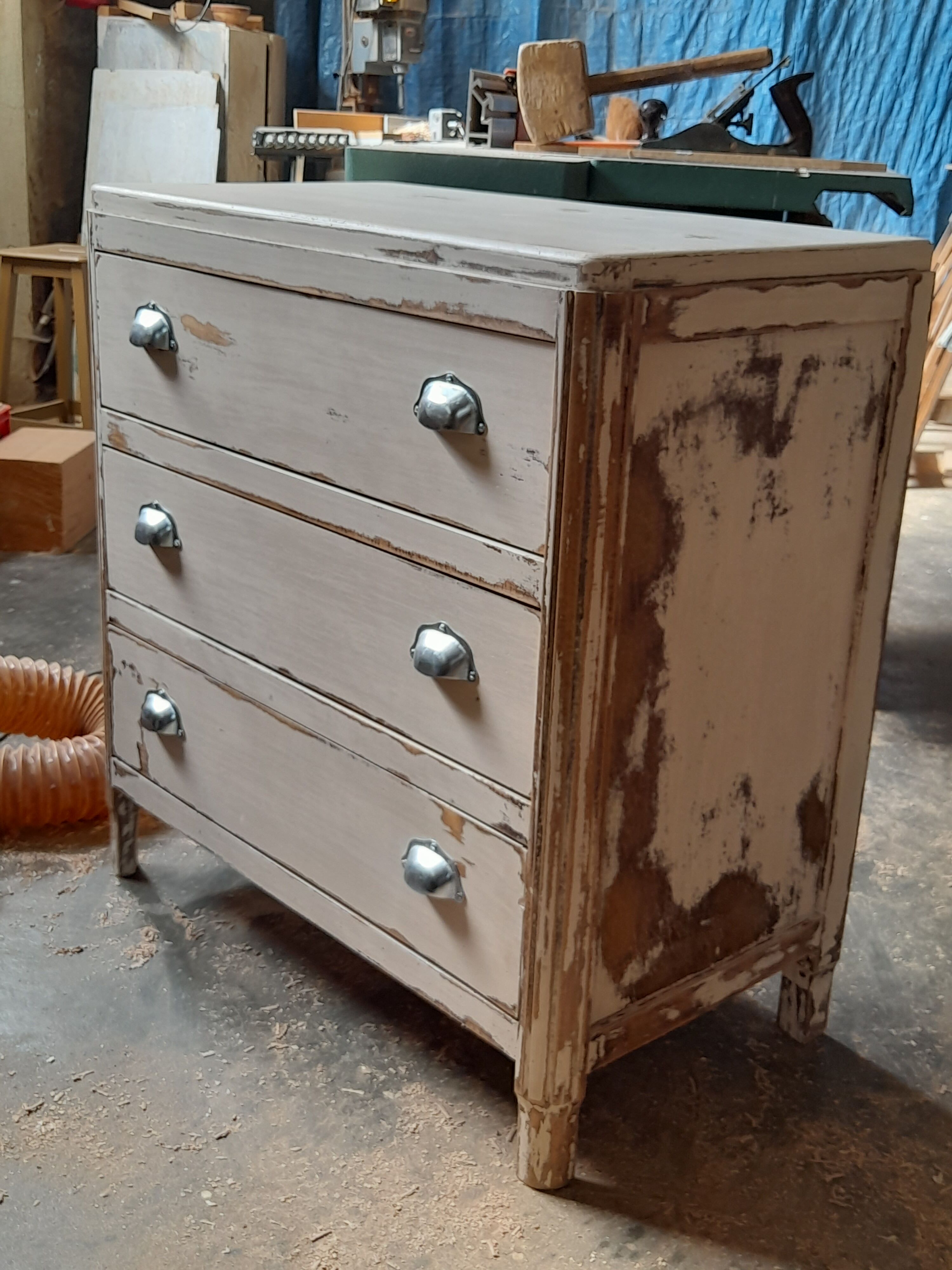 Flea market dresser "Wabi-Sabi"