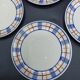 7 soucoupes Villeroy & Boch - Odette