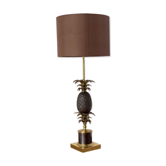 Pineapple lamp in bronze